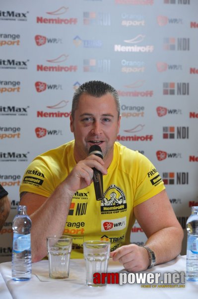 Nemiroff 2012 - Press Conference # Armwrestling # Armpower.net