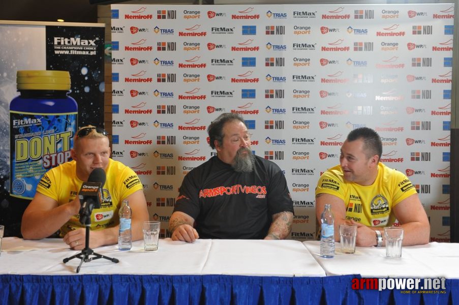 Nemiroff 2012 - Press Conference # Armwrestling # Armpower.net