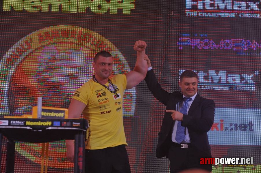 Nemiroff 2012 - Right Hand # Armwrestling # Armpower.net