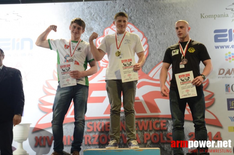 Polish Nationals 2014 - Mistrzostwa Polski 2014 - prawa ręka # Siłowanie na ręce # Armwrestling # Armpower.net