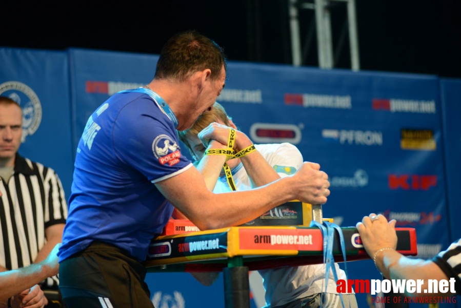 World Armwrestling Championship for Disabled 2014, Puck, Poland - left hand # Aрмспорт # Armsport # Armpower.net