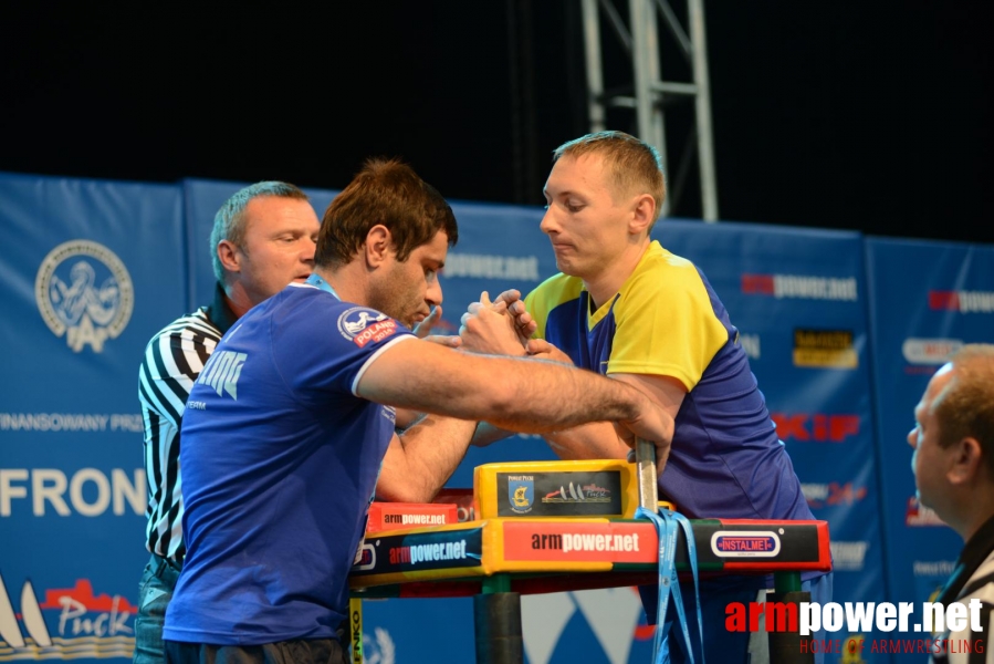 World Armwrestling Championship for Disabled 2014, Puck, Poland - left hand # Aрмспорт # Armsport # Armpower.net