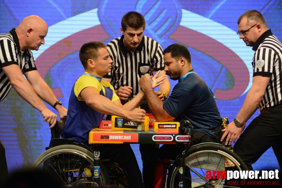 World Armwrestling Championship for Disabled 2014, Puck, Poland - left hand # Armwrestling # Armpower.net