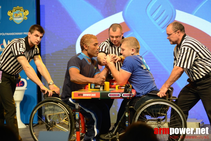 World Armwrestling Championship for Disabled 2014, Puck, Poland - left hand # Siłowanie na ręce # Armwrestling # Armpower.net