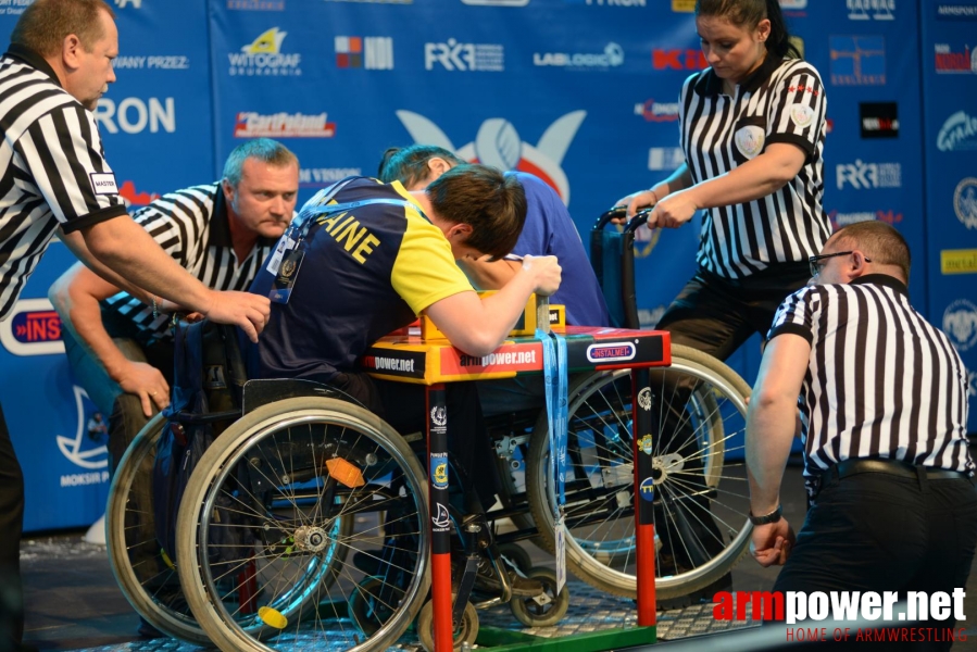 World Armwrestling Championship for Disabled 2014, Puck, Poland - left hand # Siłowanie na ręce # Armwrestling # Armpower.net