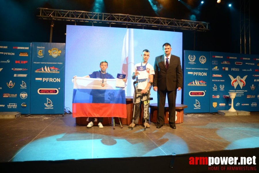 World Armwrestling Championship for Disabled 2014, Puck, Poland - left hand # Siłowanie na ręce # Armwrestling # Armpower.net