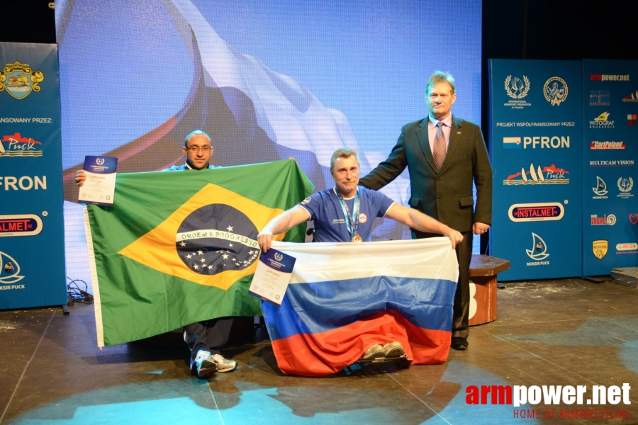 World Armwrestling Championship for Disabled 2014, Puck, Poland - left hand # Aрмспорт # Armsport # Armpower.net