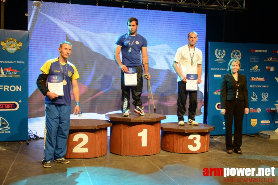 World Armwrestling Championship for Disabled 2014, Puck, Poland - left hand # Siłowanie na ręce # Armwrestling # Armpower.net