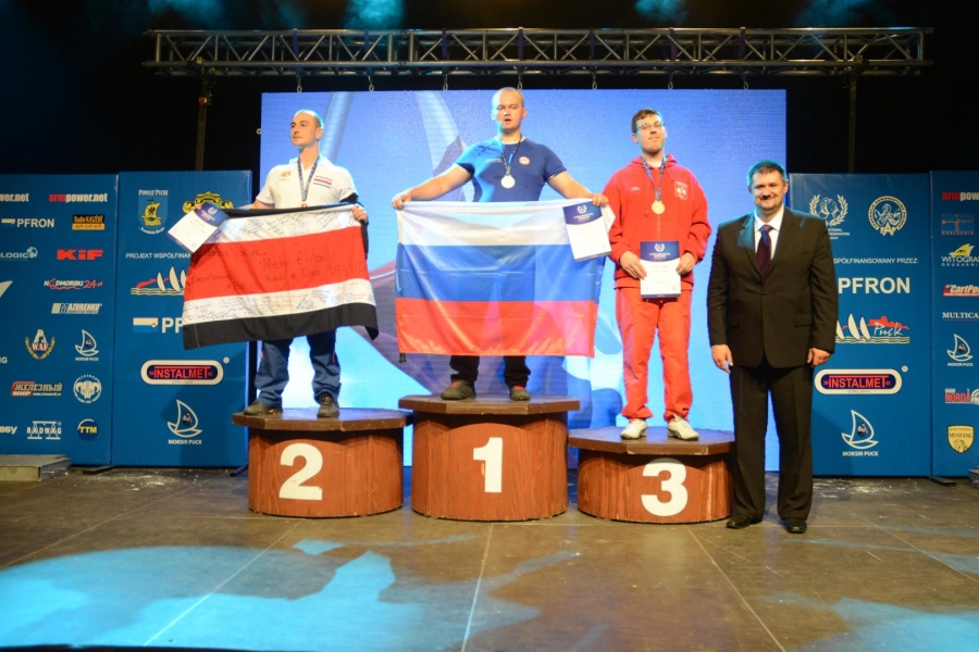 World Armwrestling Championship for Disabled 2014, Puck, Poland - left hand # Aрмспорт # Armsport # Armpower.net