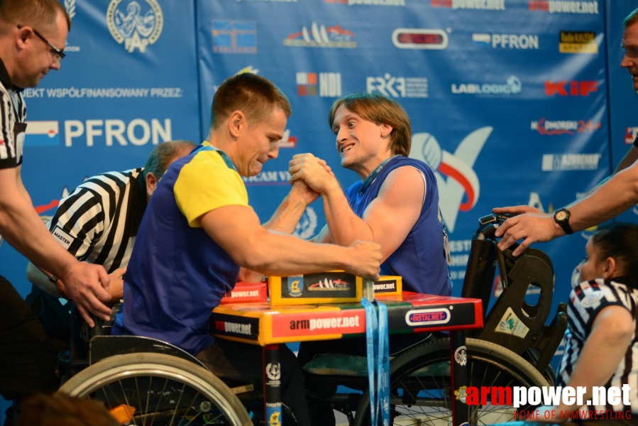 World Armwrestling Championship for Disabled 2014, Puck, Poland - left hand # Armwrestling # Armpower.net