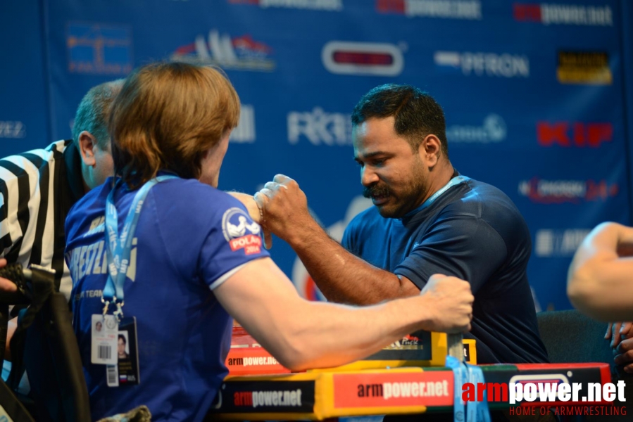 World Armwrestling Championship for Disabled 2014, Puck, Poland - left hand # Aрмспорт # Armsport # Armpower.net