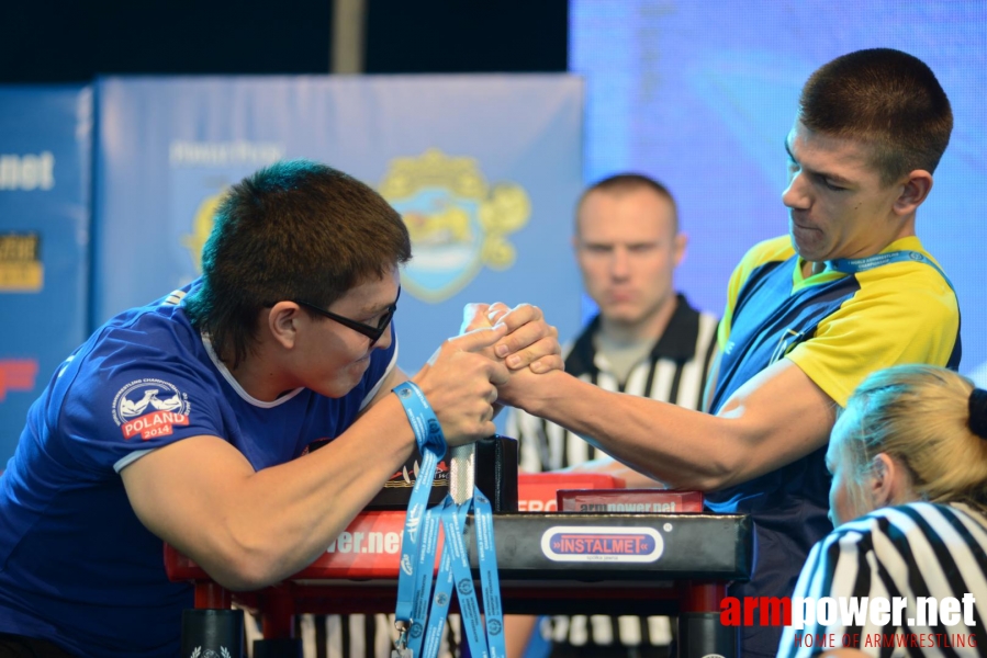 World Armwrestling Championship for Disabled 2014, Puck, Poland - left hand # Armwrestling # Armpower.net