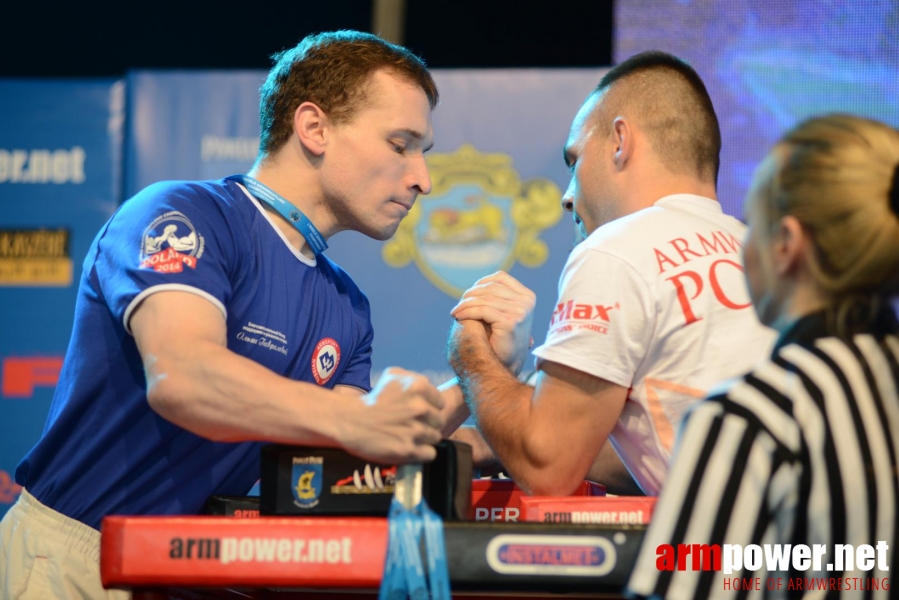 World Armwrestling Championship for Disabled 2014, Puck, Poland - left hand # Armwrestling # Armpower.net