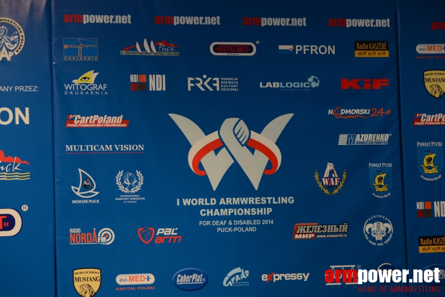 World Armwrestling Championship for Disabled 2014, Puck, Poland - right hand # Aрмспорт # Armsport # Armpower.net