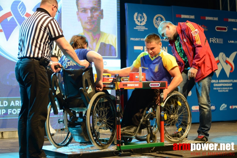 World Armwrestling Championship for Disabled 2014, Puck, Poland - right hand # Aрмспорт # Armsport # Armpower.net