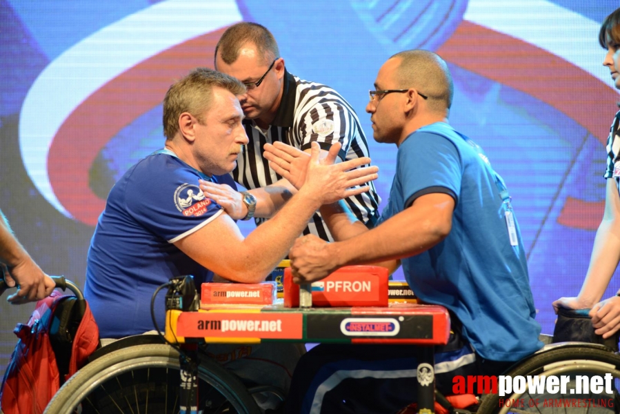 World Armwrestling Championship for Disabled 2014, Puck, Poland - right hand # Aрмспорт # Armsport # Armpower.net