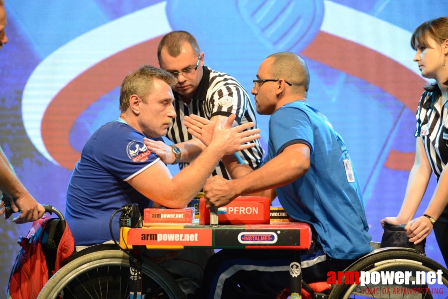 World Armwrestling Championship for Disabled 2014, Puck, Poland - right hand # Siłowanie na ręce # Armwrestling # Armpower.net