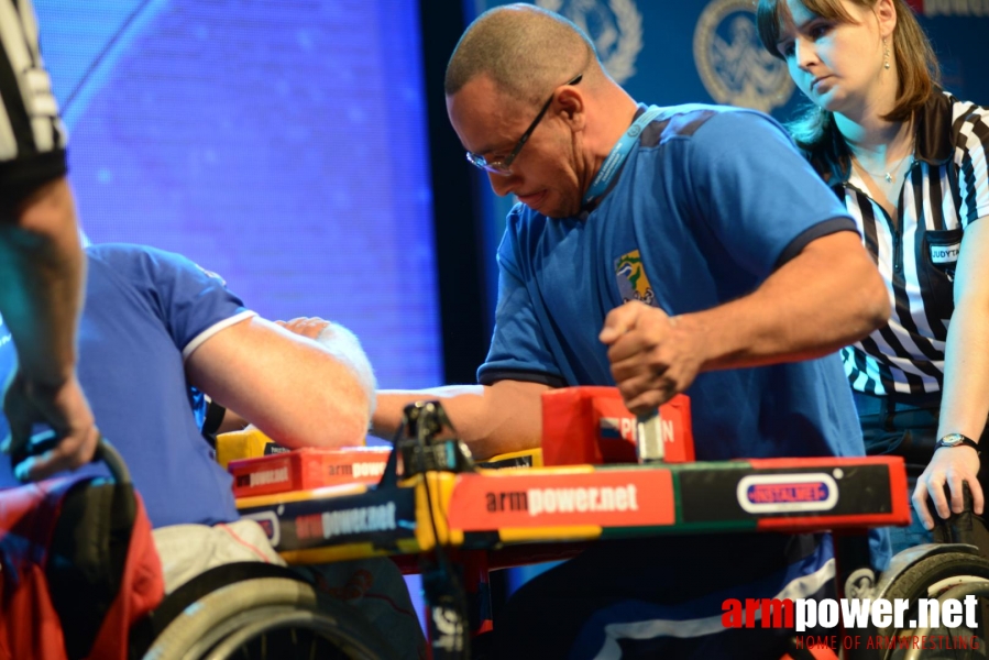 World Armwrestling Championship for Disabled 2014, Puck, Poland - right hand # Aрмспорт # Armsport # Armpower.net