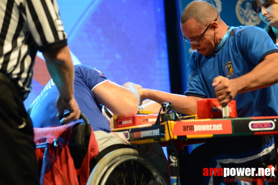 World Armwrestling Championship for Disabled 2014, Puck, Poland - right hand # Aрмспорт # Armsport # Armpower.net