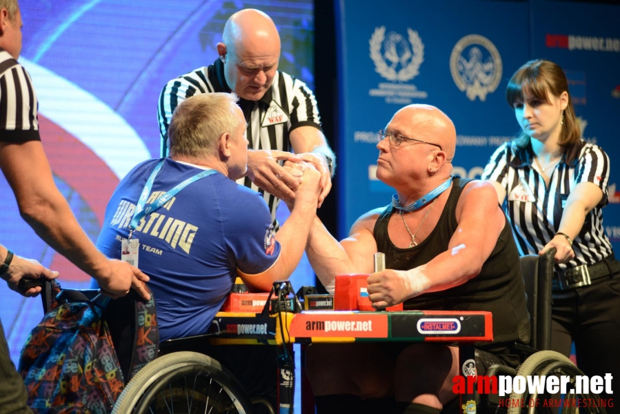 World Armwrestling Championship for Disabled 2014, Puck, Poland - right hand # Aрмспорт # Armsport # Armpower.net