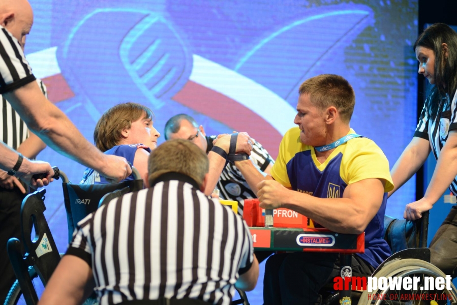 World Armwrestling Championship for Disabled 2014, Puck, Poland - right hand # Aрмспорт # Armsport # Armpower.net