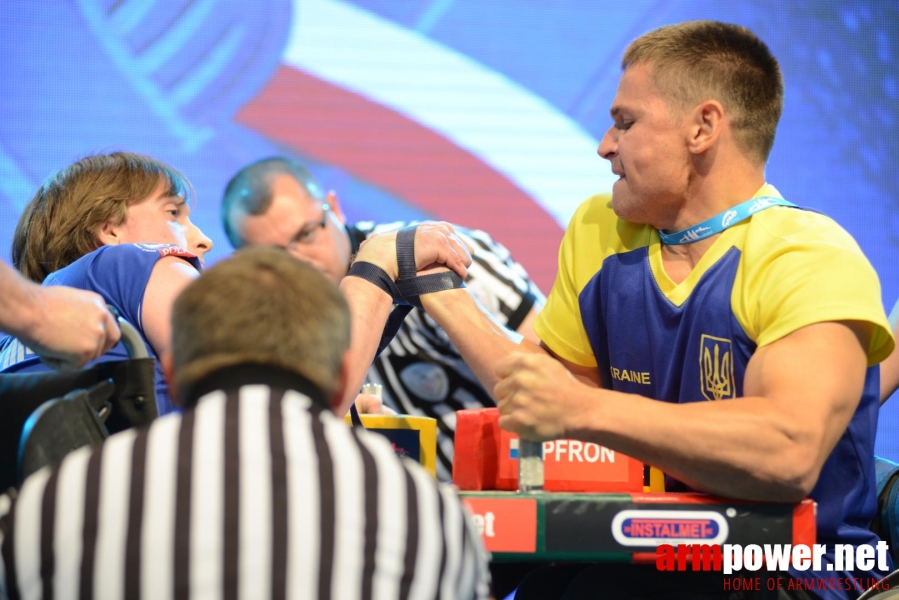 World Armwrestling Championship for Disabled 2014, Puck, Poland - right hand # Siłowanie na ręce # Armwrestling # Armpower.net