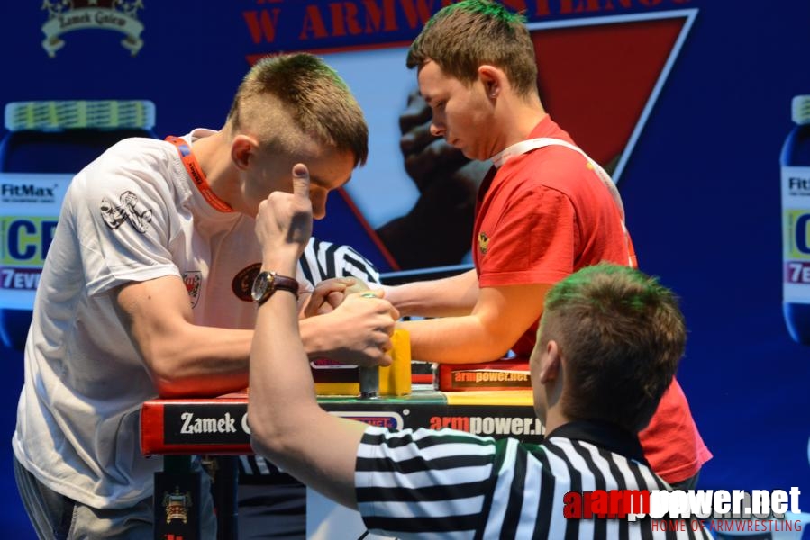 XV Puchar Polski 2014 - lewa ręka - eliminacje # Siłowanie na ręce # Armwrestling # Armpower.net