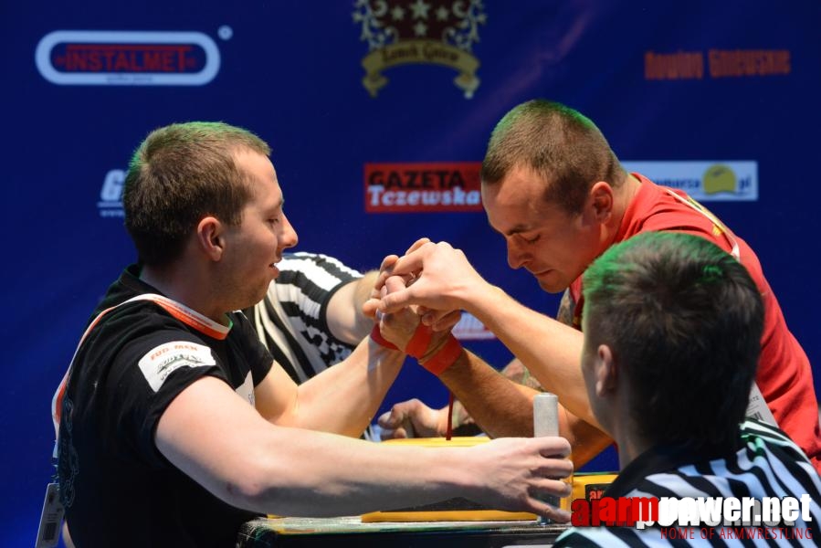 XV Puchar Polski 2014 - lewa ręka - eliminacje # Siłowanie na ręce # Armwrestling # Armpower.net