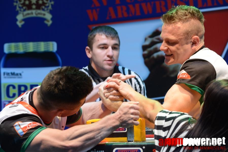 XV Puchar Polski 2014 - lewa ręka - eliminacje # Siłowanie na ręce # Armwrestling # Armpower.net