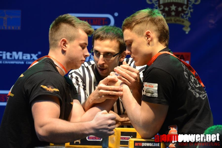 XV Puchar Polski 2014 - lewa ręka - eliminacje # Siłowanie na ręce # Armwrestling # Armpower.net