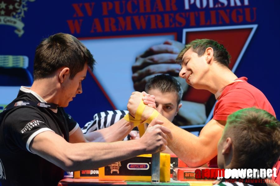 XV Puchar Polski 2014 - lewa ręka - eliminacje # Siłowanie na ręce # Armwrestling # Armpower.net