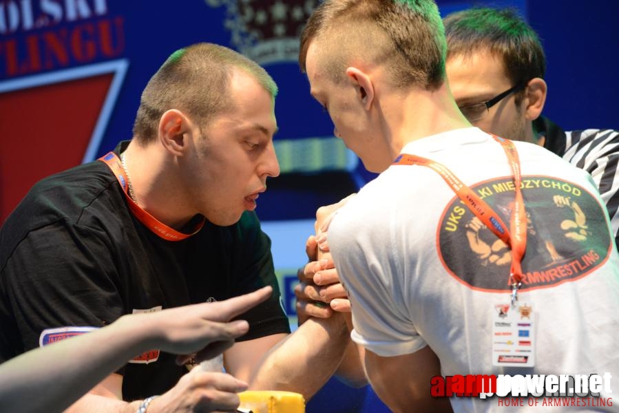 XV Puchar Polski 2014 - lewa ręka - eliminacje # Siłowanie na ręce # Armwrestling # Armpower.net