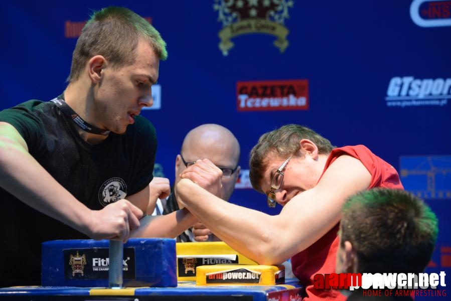 XV Puchar Polski 2014 - lewa ręka - eliminacje # Siłowanie na ręce # Armwrestling # Armpower.net