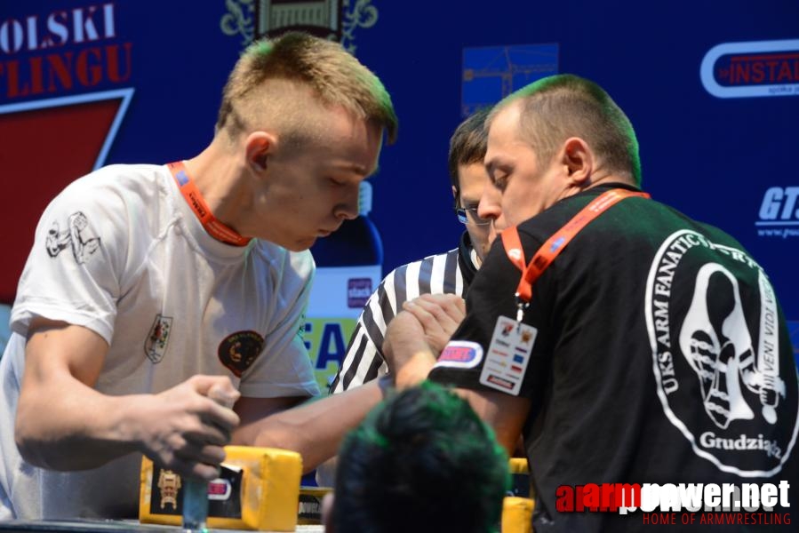 XV Puchar Polski 2014 - lewa ręka - eliminacje # Siłowanie na ręce # Armwrestling # Armpower.net