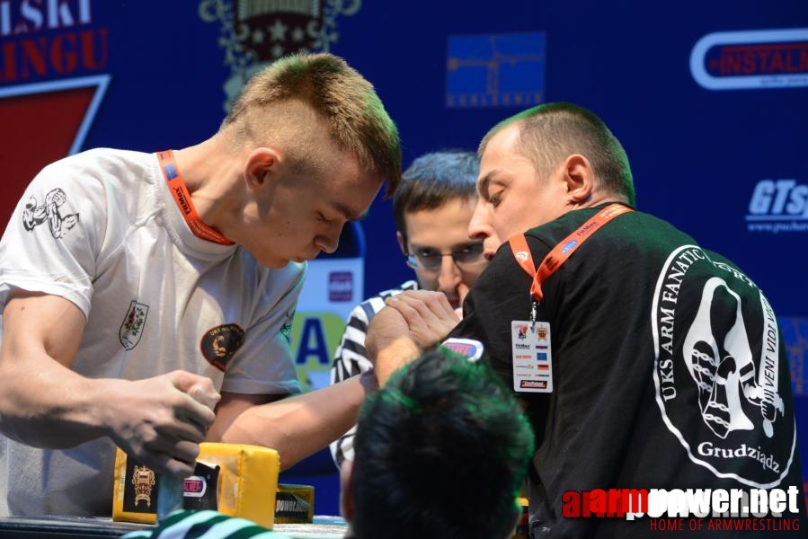 XV Puchar Polski 2014 - lewa ręka - eliminacje # Siłowanie na ręce # Armwrestling # Armpower.net