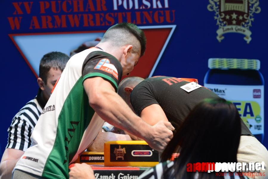 XV Puchar Polski 2014 - lewa ręka - eliminacje # Siłowanie na ręce # Armwrestling # Armpower.net