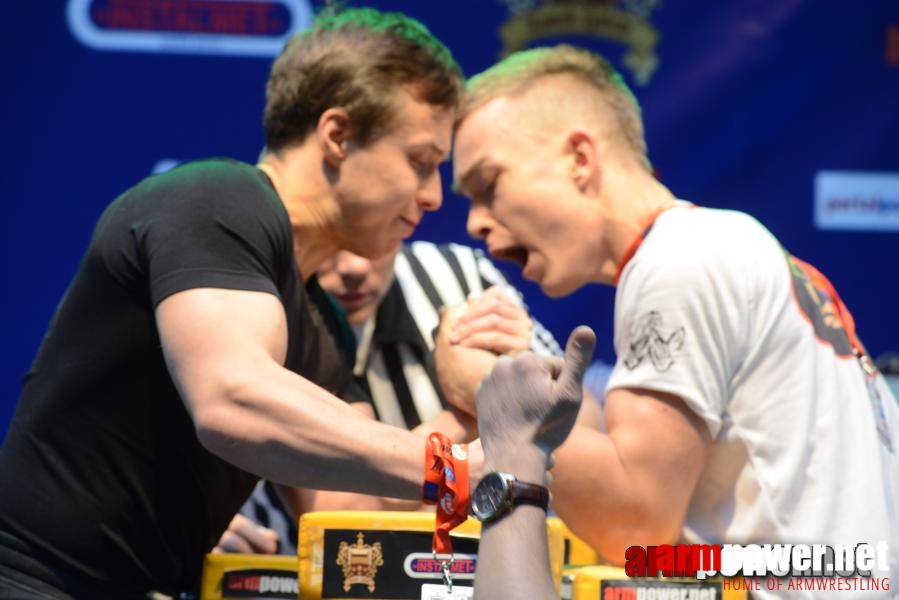 XV Puchar Polski 2014 - lewa ręka - eliminacje # Siłowanie na ręce # Armwrestling # Armpower.net