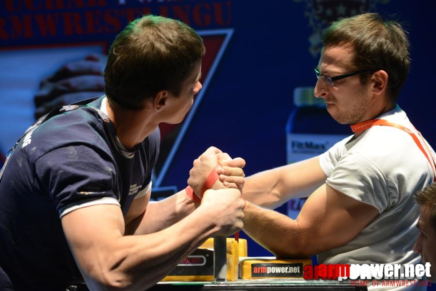 XV Puchar Polski 2014 - lewa ręka - finały # Armwrestling # Armpower.net