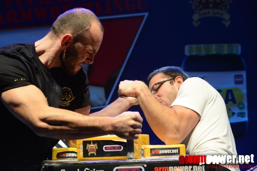 XV Puchar Polski 2014 - lewa ręka - finały # Armwrestling # Armpower.net