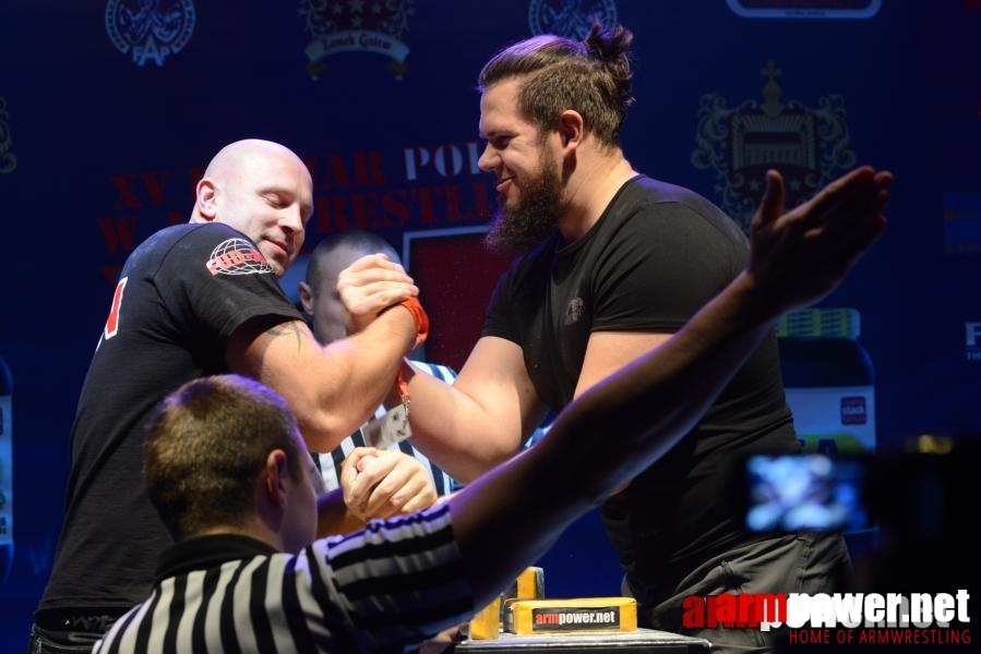 XV Puchar Polski 2014 - lewa ręka - finały # Armwrestling # Armpower.net