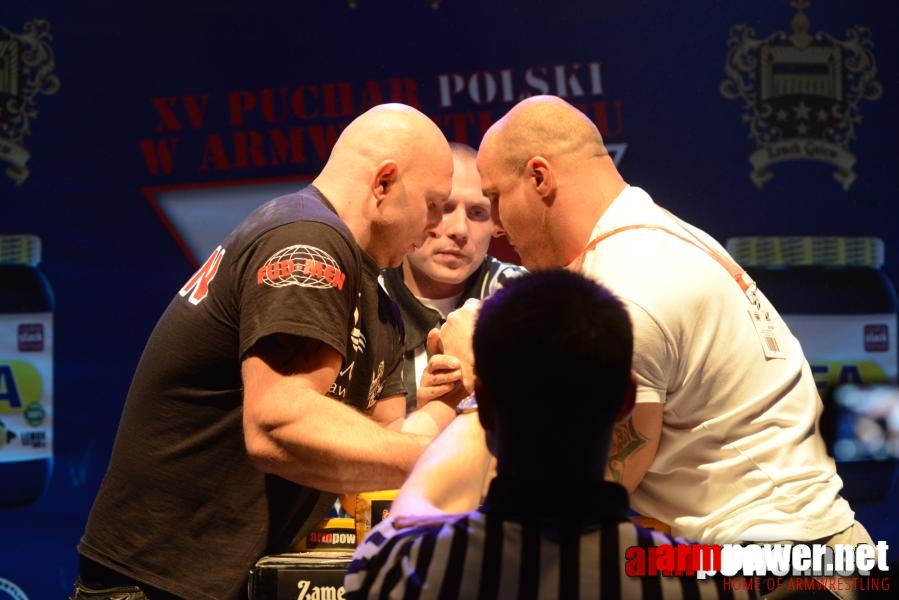 XV Puchar Polski 2014 - lewa ręka - finały # Siłowanie na ręce # Armwrestling # Armpower.net