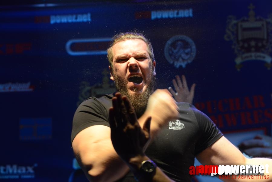 XV Puchar Polski 2014 - lewa ręka - finały # Armwrestling # Armpower.net