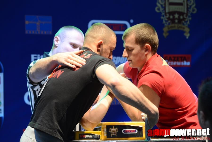 XV Puchar Polski 2014 - lewa ręka - finały # Armwrestling # Armpower.net