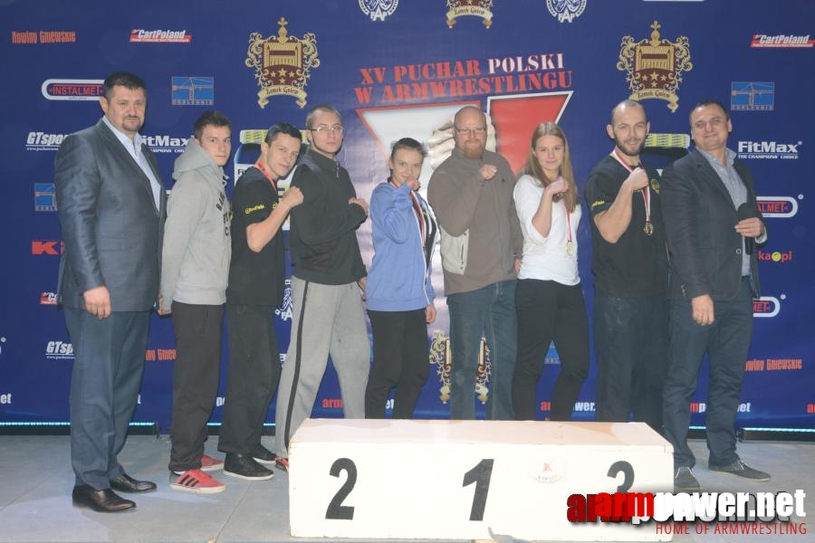 XV Puchar Polski 2014 - lewa ręka - finały # Armwrestling # Armpower.net