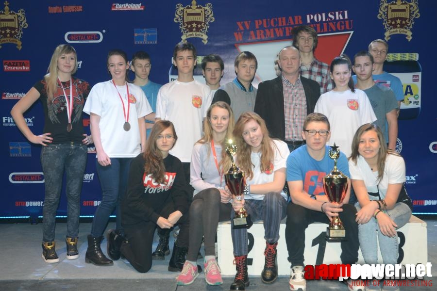 XV Puchar Polski 2014 - lewa ręka - finały # Siłowanie na ręce # Armwrestling # Armpower.net