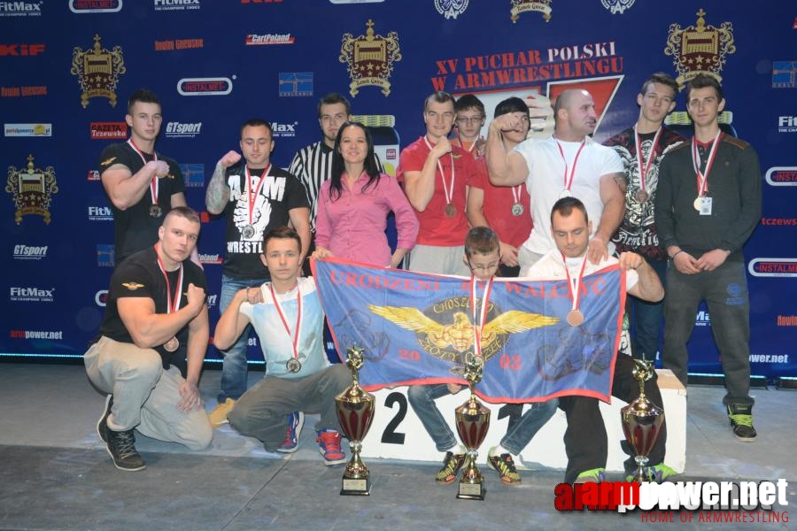 XV Puchar Polski 2014 - lewa ręka - finały # Armwrestling # Armpower.net