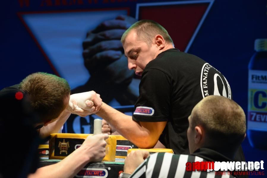 XV Puchar Polski 2014 - lewa ręka - finały # Siłowanie na ręce # Armwrestling # Armpower.net