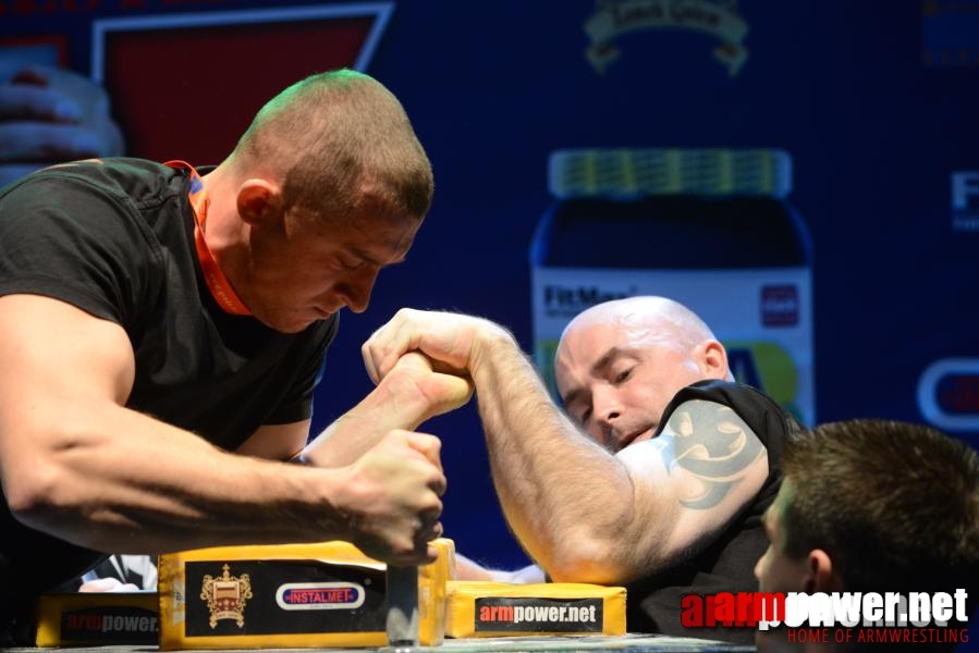 XV Puchar Polski 2014 - lewa ręka - finały # Siłowanie na ręce # Armwrestling # Armpower.net