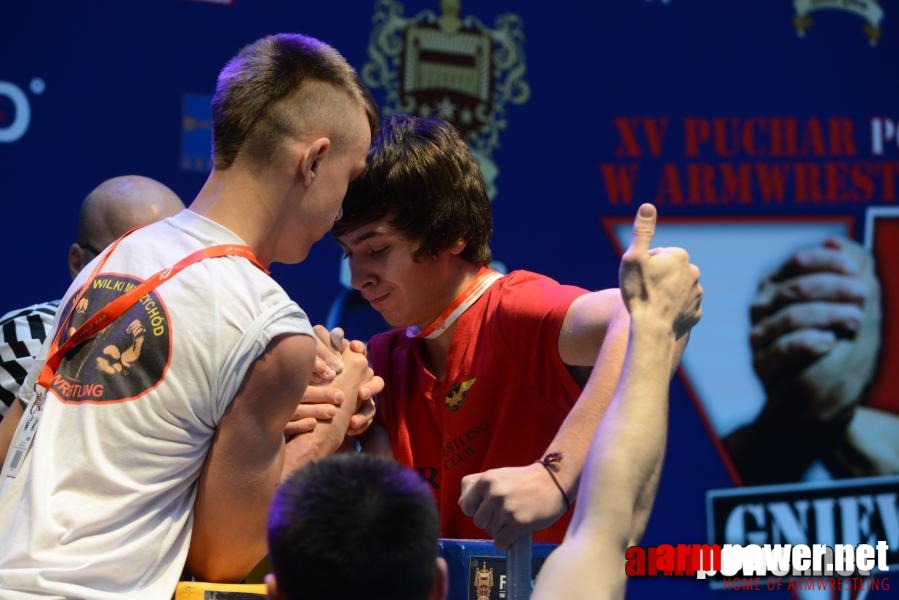 XV Puchar Polski 2014 - prawa ręka - eliminacje # Armwrestling # Armpower.net