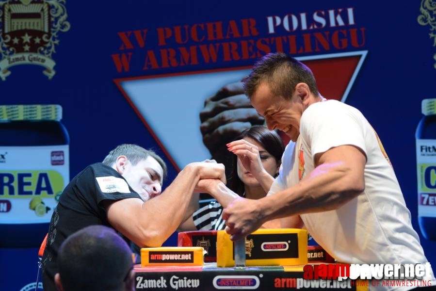 XV Puchar Polski 2014 - prawa ręka - eliminacje # Siłowanie na ręce # Armwrestling # Armpower.net